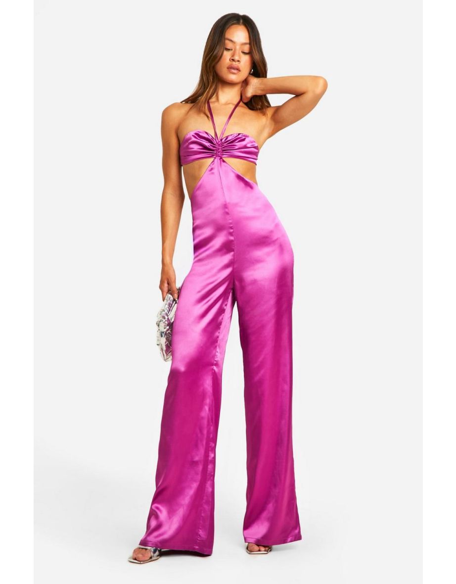 Bandeau cut out jumpsuit online