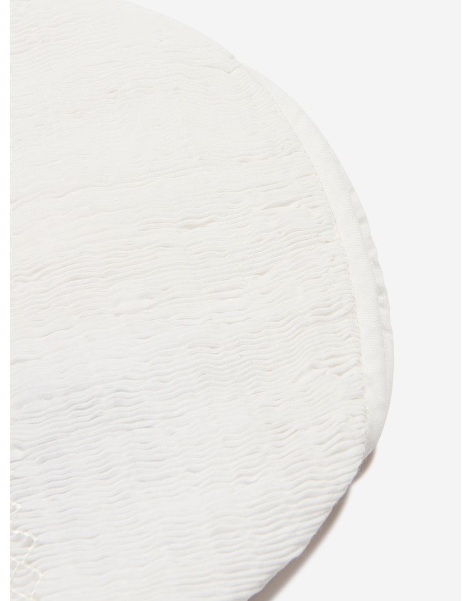 Baby Girls Bonnet in Ivory - 3