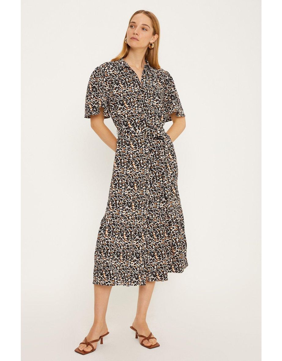 Oasis midi shop shirt dress