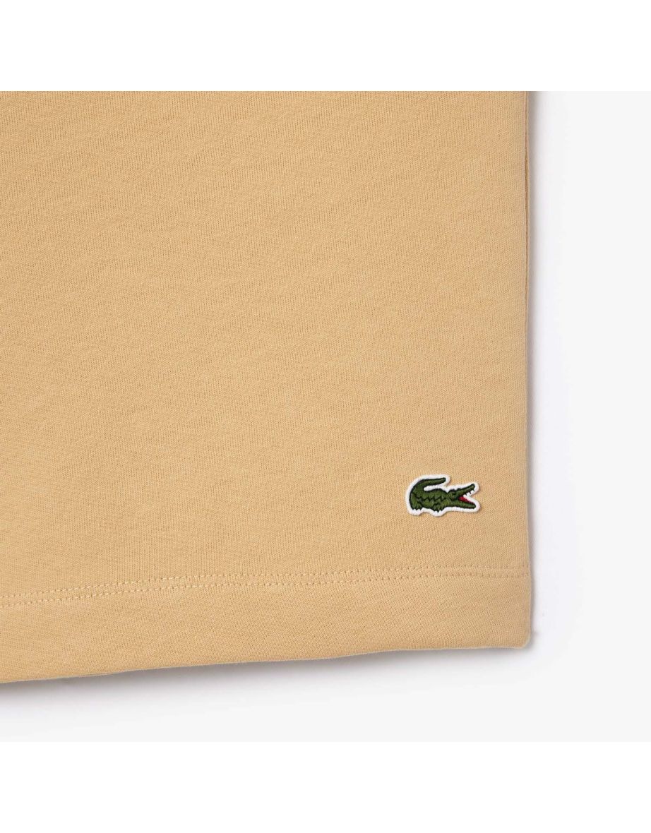 Men's Lacoste Regular-Fit Paris Stretch Piqué Polo Shirt in Cream - 3