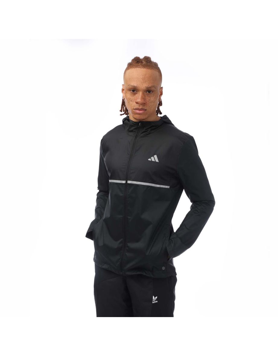 Men's adidas Own The Run Jacket in Black
