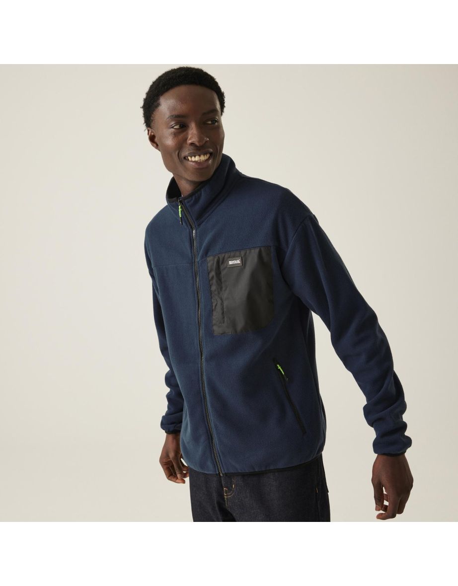 Regatta Mens Frankie Full Zip Outdoor Warm Winter Fleece Jacket