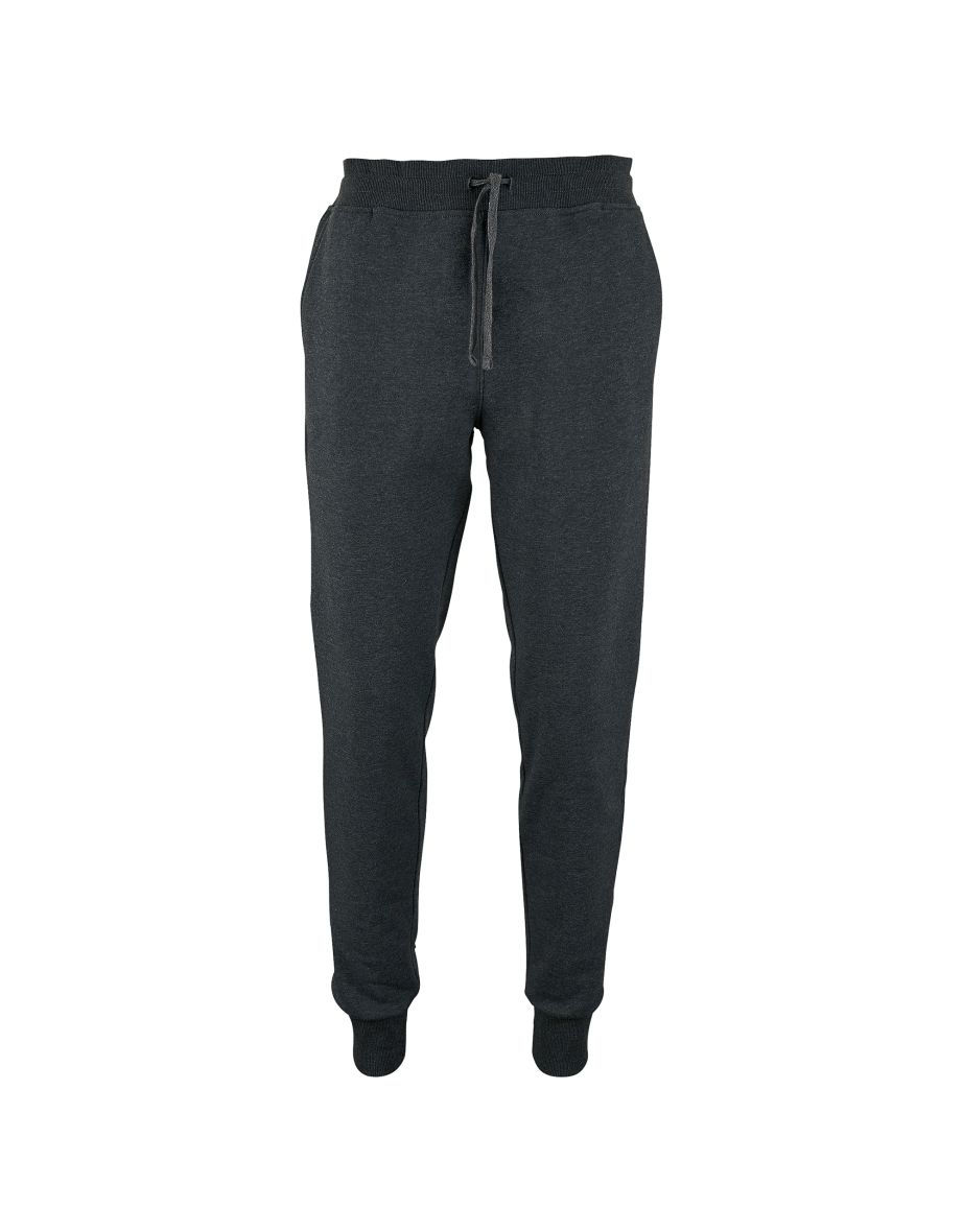 SOLS Mens Jake Slim Fit Jogging Bottoms - Charcoal Marl
