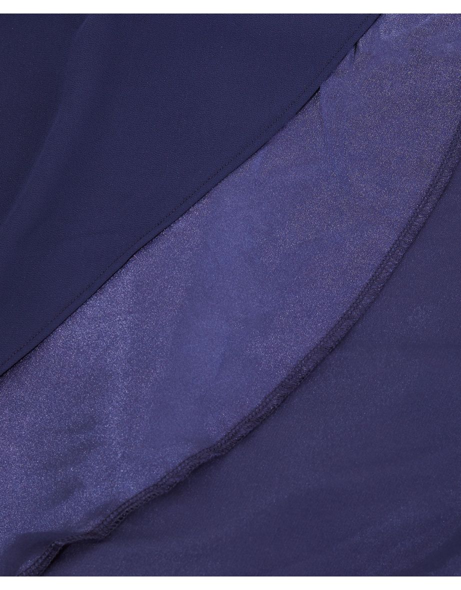One Shoulder Cape Sleeve Grecian Maxi Dress - 4