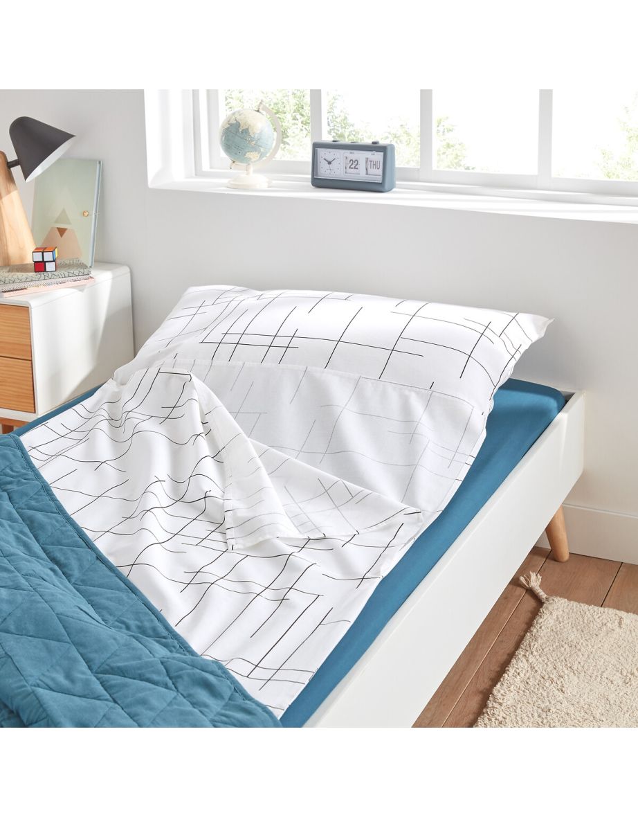 Charline Graphic 100% Cotton Sleeping Bag Liner