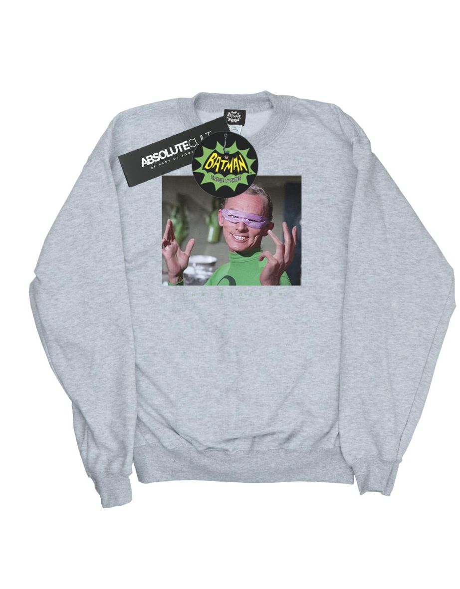 DC Comics Girls Batman TV Series The Riddler Photgraph Sweatshirt - 1