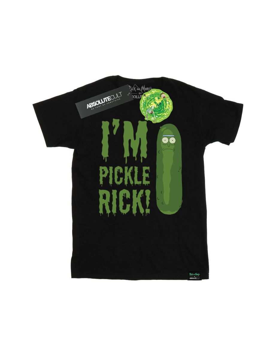Rick And Morty Mens I´m Pickle Rick T-Shirt - Black