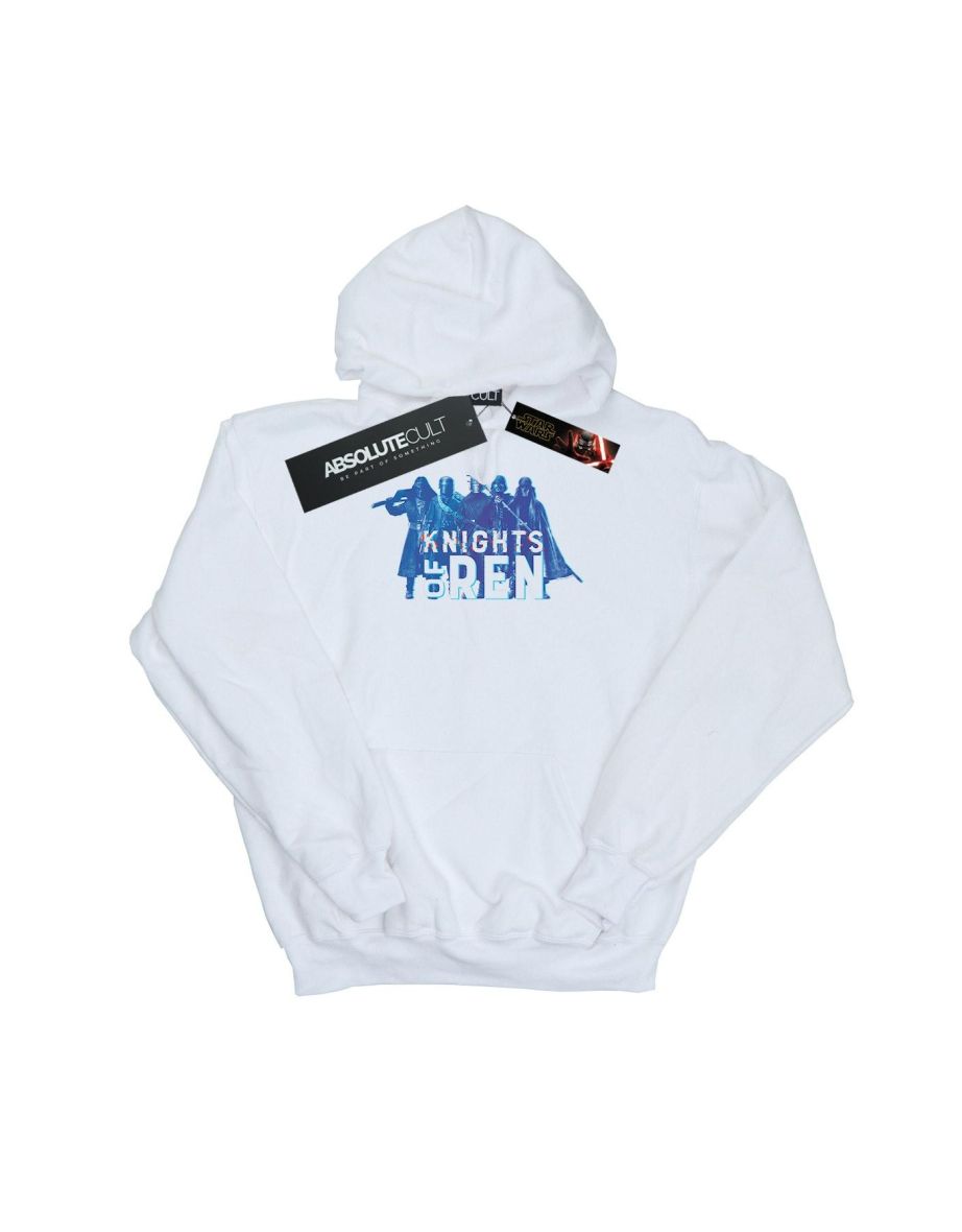 Star Wars: The Rise of Skywalker Girls Star Wars The Rise Of Skywalker Knights Of Ren Glitch Hoodie - White