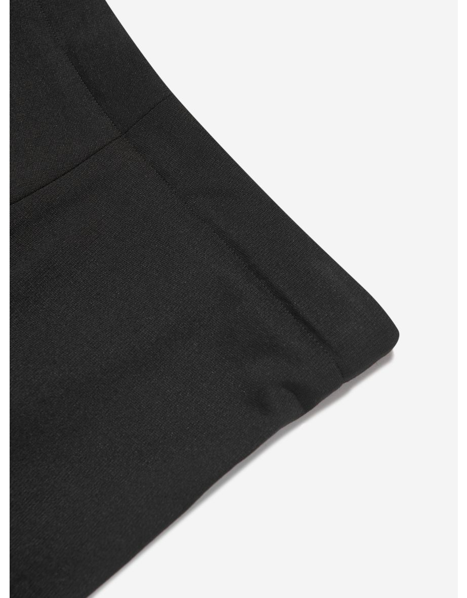 Girls Jersey Skort in Black - 3