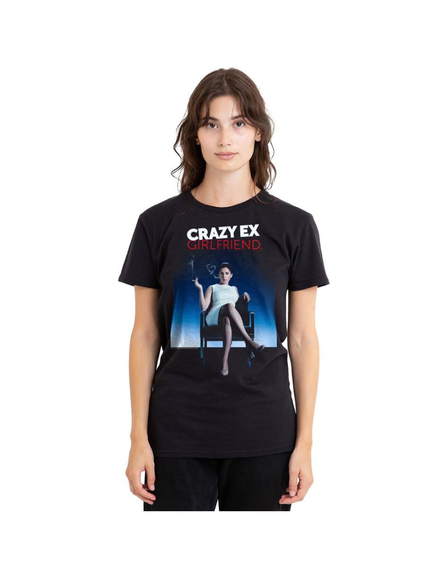 Crazy Ex-Girlfriend Unisex Adult Crazy Instinct T-Shirt - Black