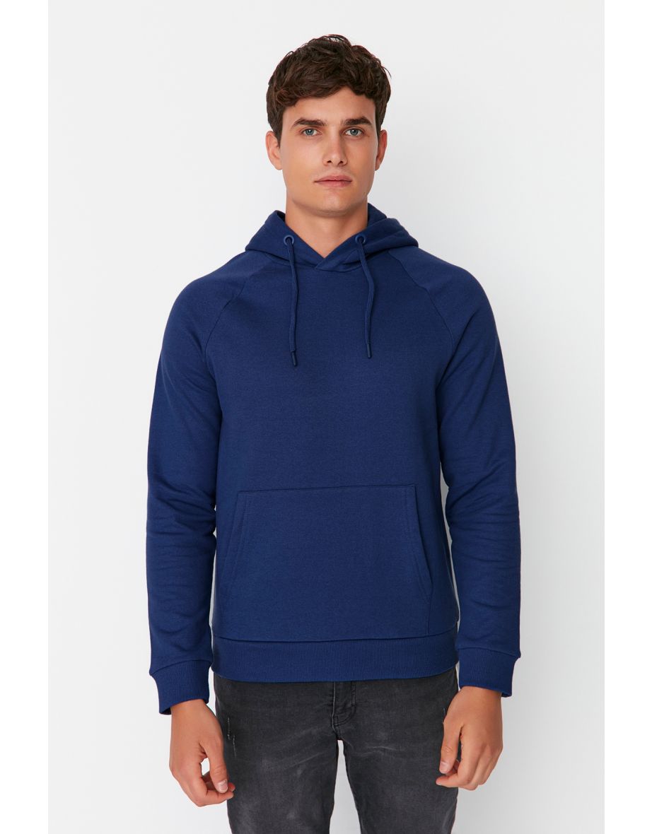 Sweatshirt - Navy blue - Fitted - 6