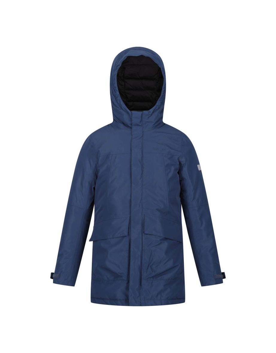 Boy's Regatta Juniors Farbank Waterproof Insulated Jacket in Black