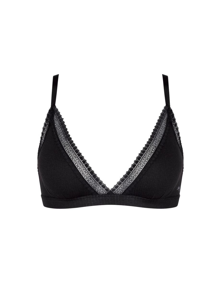 Go Ribbed Bralette in Organic Cotton - 5