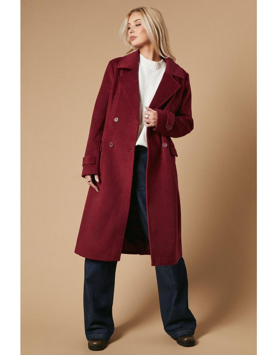 Oasis double breasted coat best sale