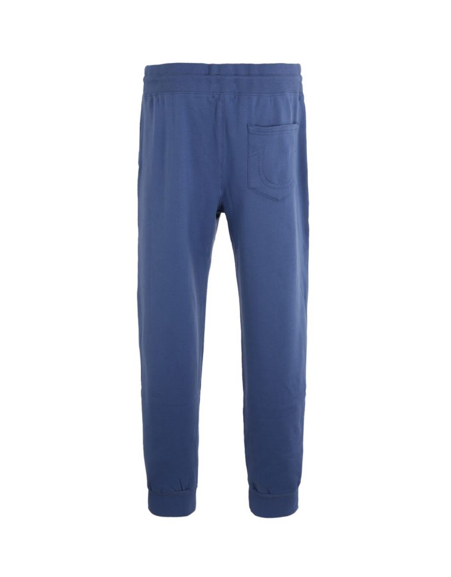 Men's True Religion HD Logo Joggers in Blue - 1