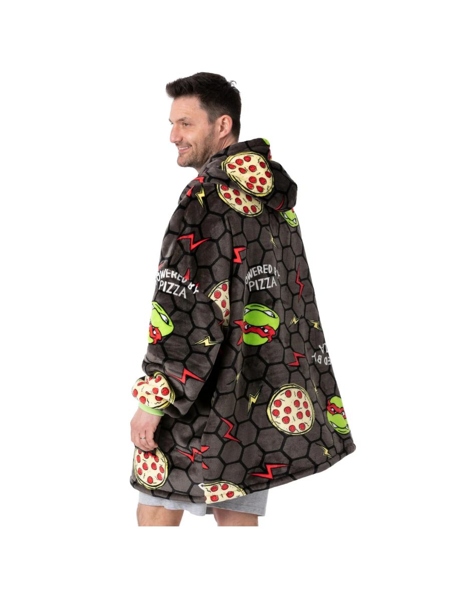Teenage Mutant Ninja Turtles Mens Hoodie Blanket - Multicoloured - 1