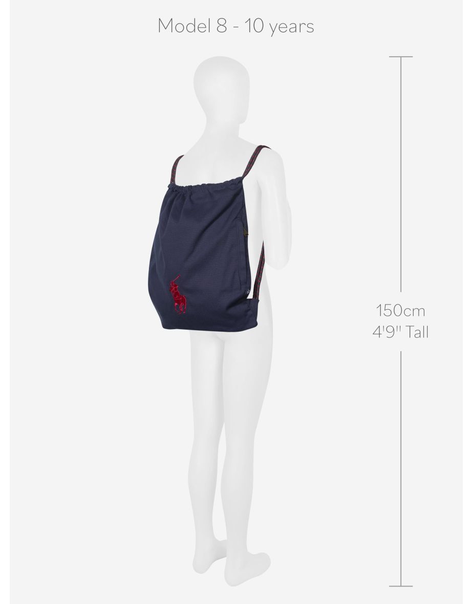Kids Polo Canvas Gym Bag - 4