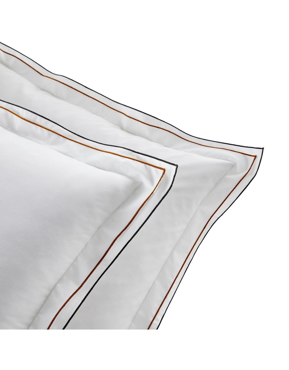 Camila 100% Egyptian Cotton Percale Pillowcase - 1