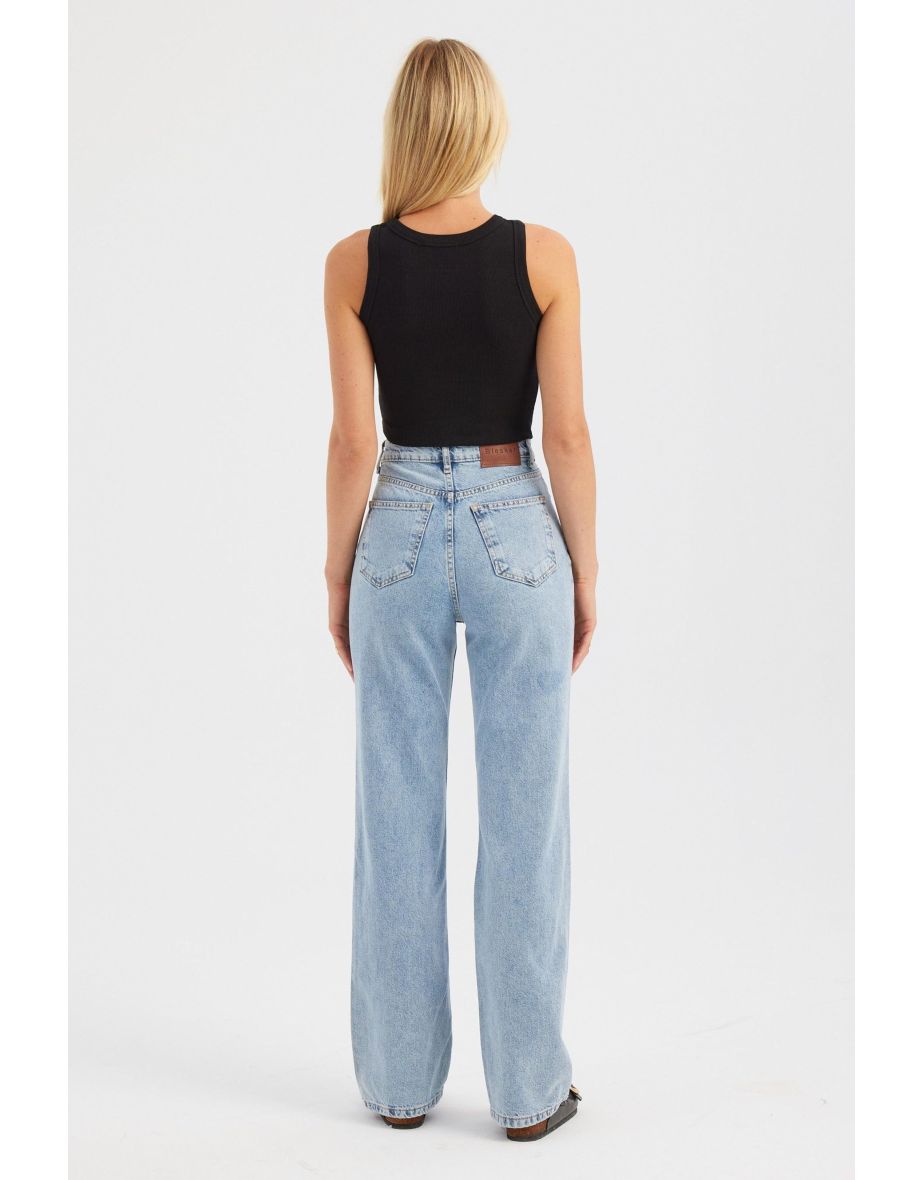 Cotton Studded Crop Top with a Bust Cut Out - 4