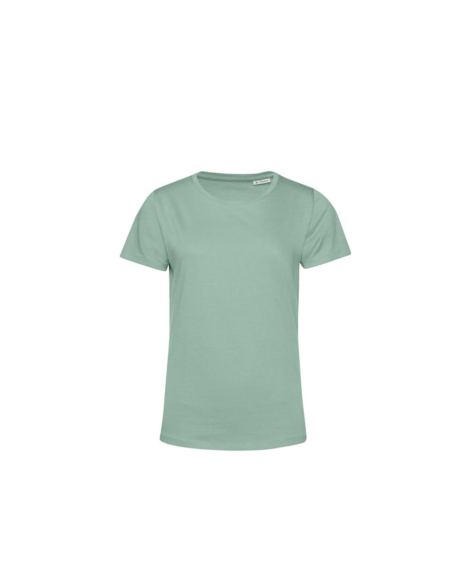 B&C Womens/Ladies E150 Organic Short-Sleeved T-Shirt - Sage Green