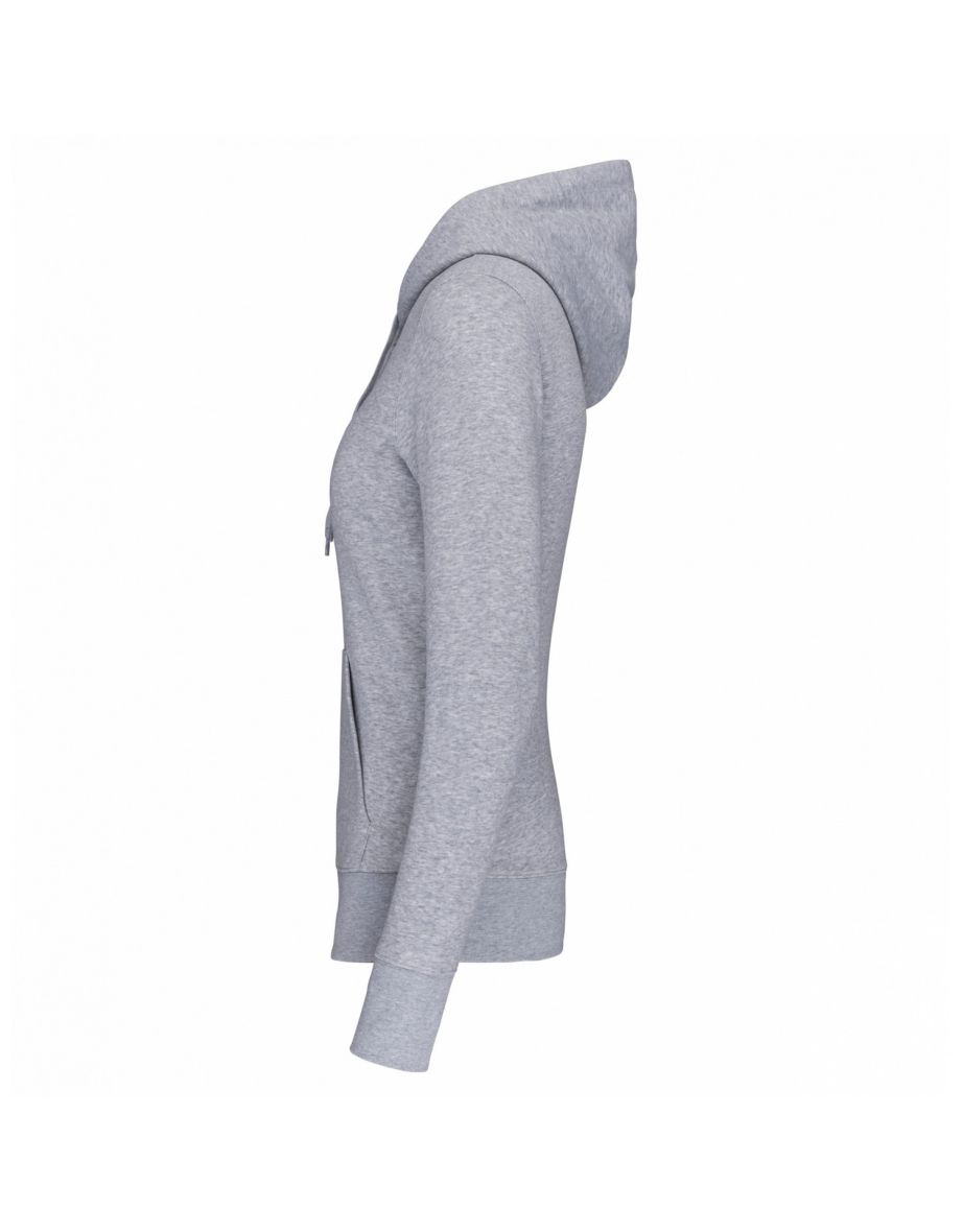 Kariban Womens/Ladies Hoodie - Oxford Grey - 2