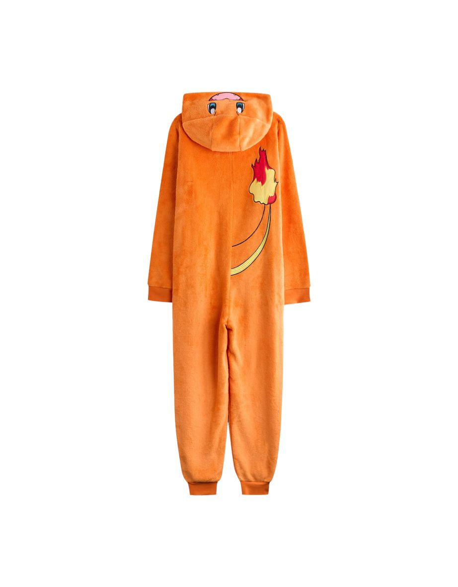 Pokemon Childrens/Kids Charmander All-In-One Nightwear - Orange - 1