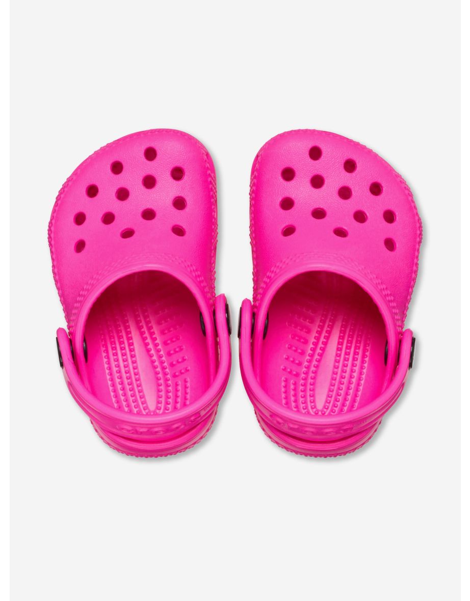 Baby Girls Crocs Littles in Pink