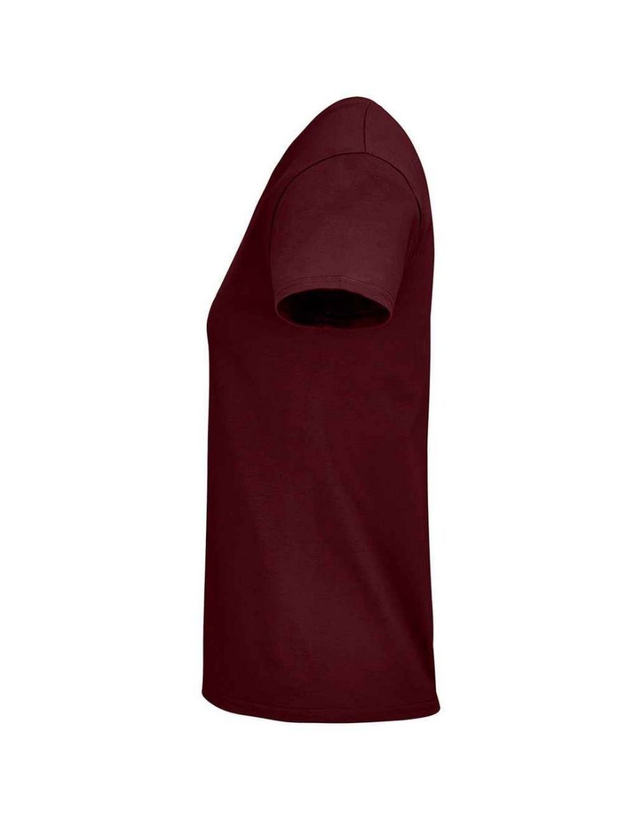 SOLS Womens/Ladies Crusader Organic T-Shirt - Burgundy - 1