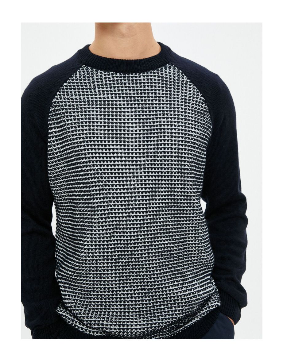 Men's Navy Sweater - 5