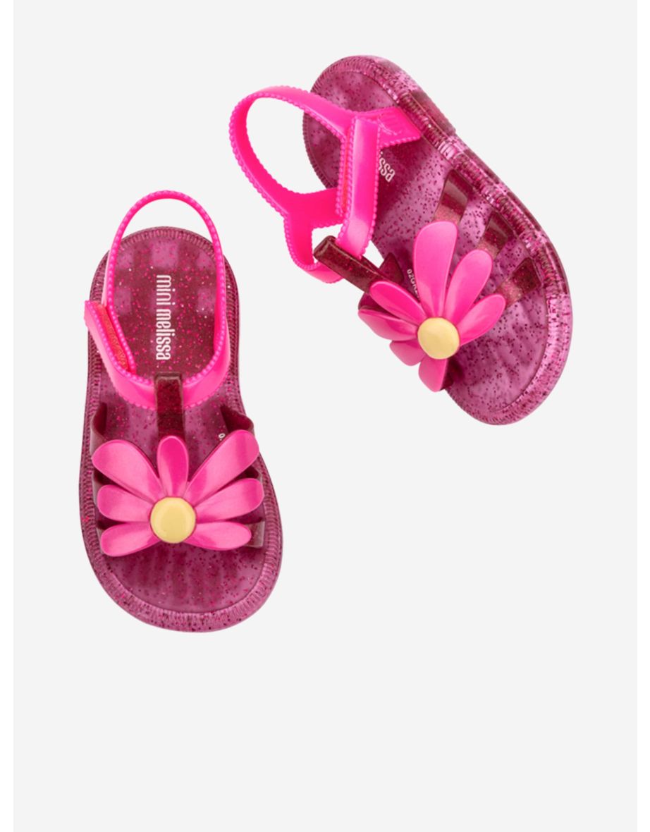 Girls Hip Bloomy Sandals in Pink - 3