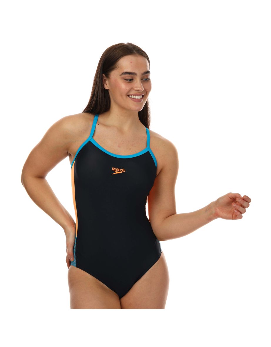 Speedo best sale thinstrap racerback