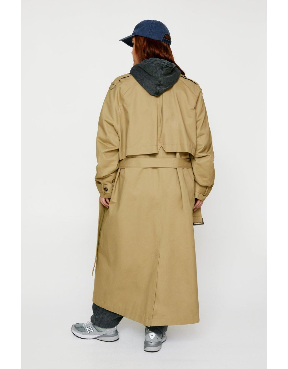 Plus Essentials Trench Coat - 3