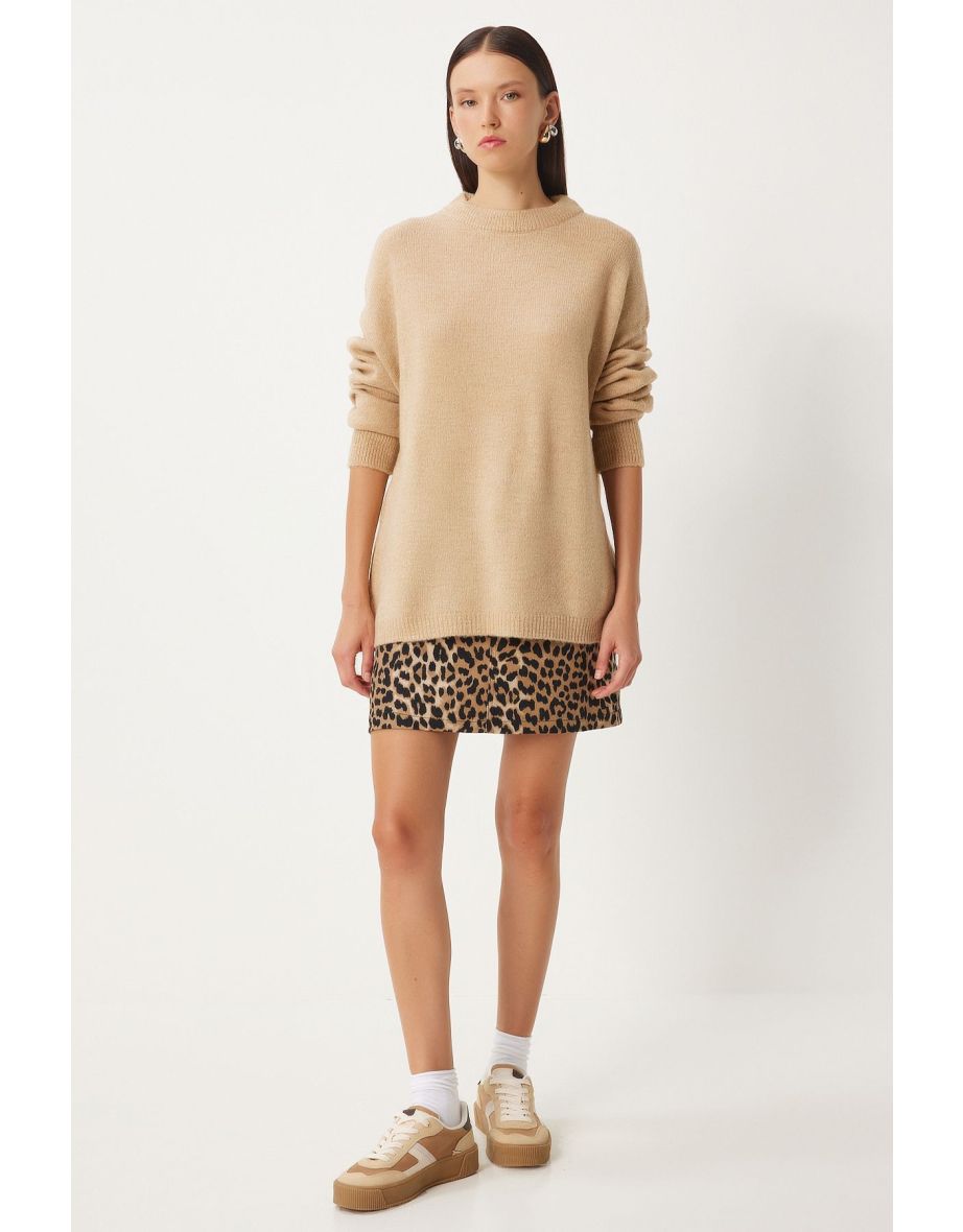 Women's Biscuit Oversize Soft Knit Sweater