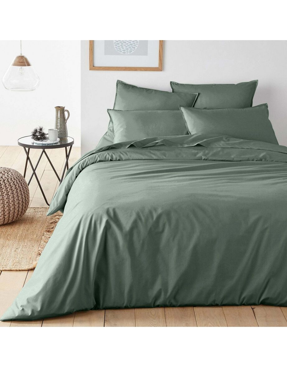Organic Cotton Percale Flat Sheet - 1