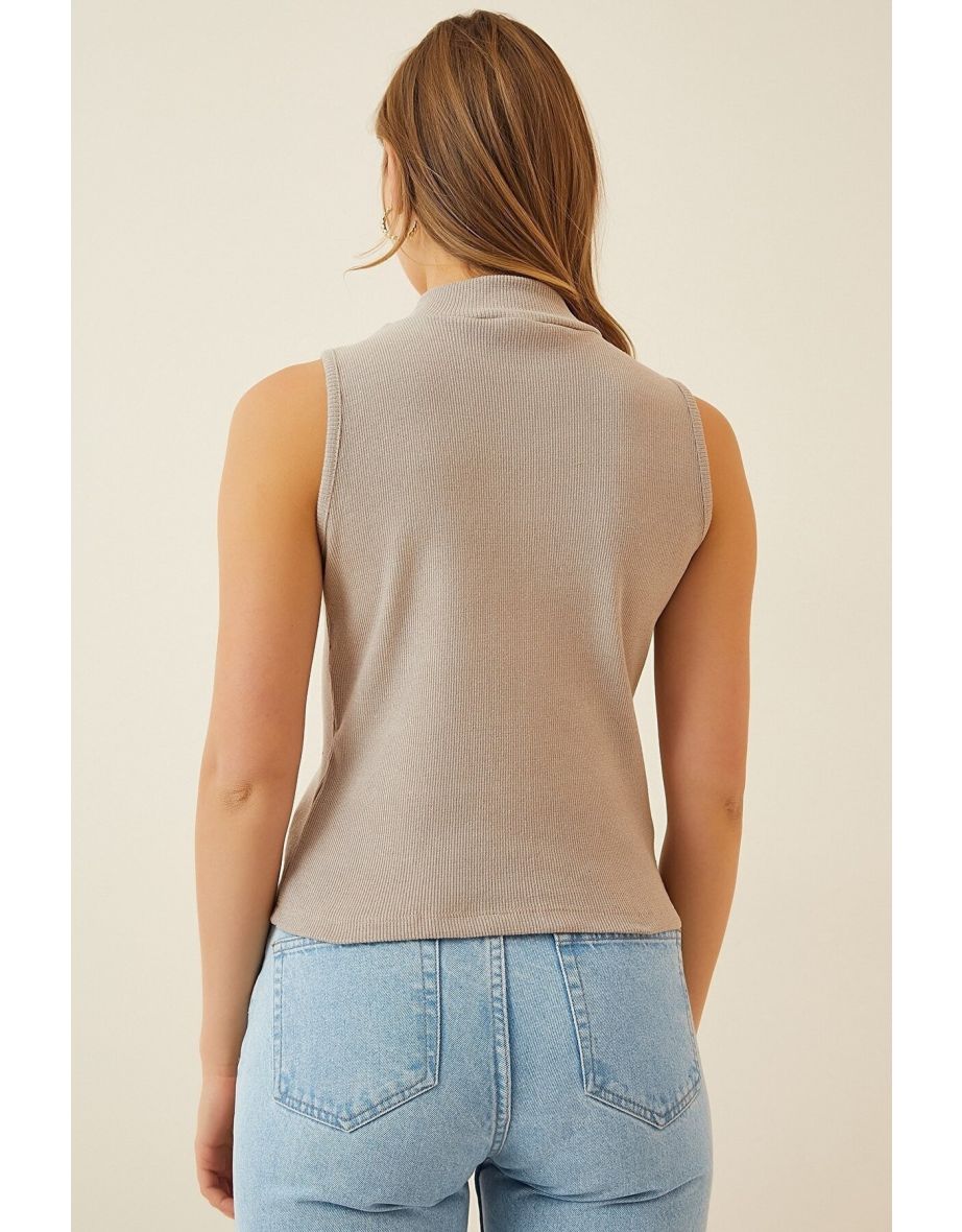 Blouse - Multi-color - Fitted - 6