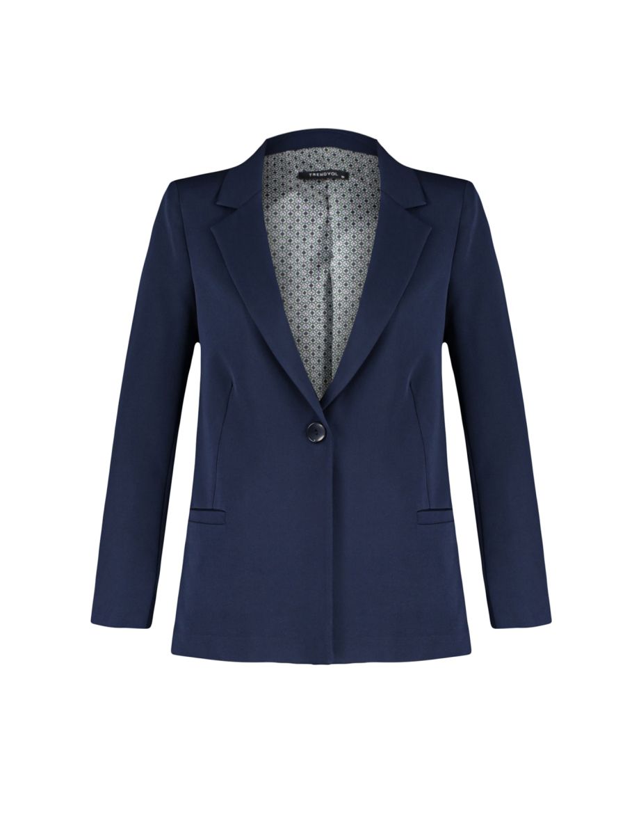 Blazer - Navy blue - Regular fit - 8