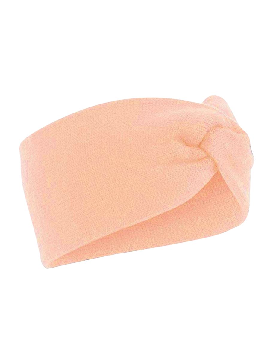 Beechfield Womens/Ladies Twist Knit Headband - Pastel Pink - 1