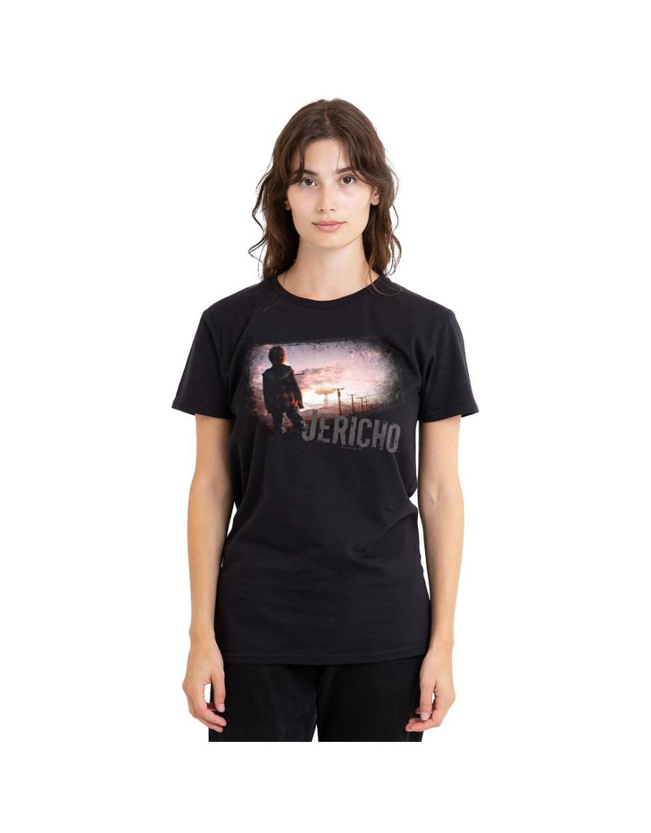 Jericho Unisex Adult Mushroom Cloud T-Shirt - Black