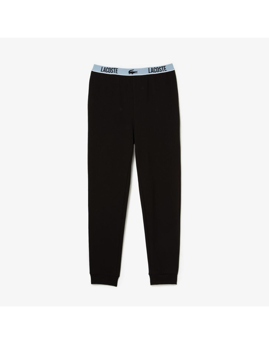 Men's Lacoste Loungewear Pyjama Pants in Black