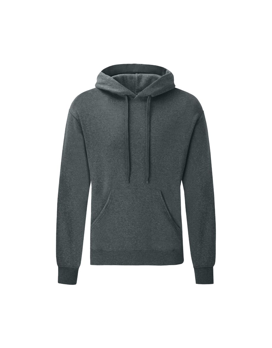 Fruit of the Loom Mens R Hoodie - Charcoal