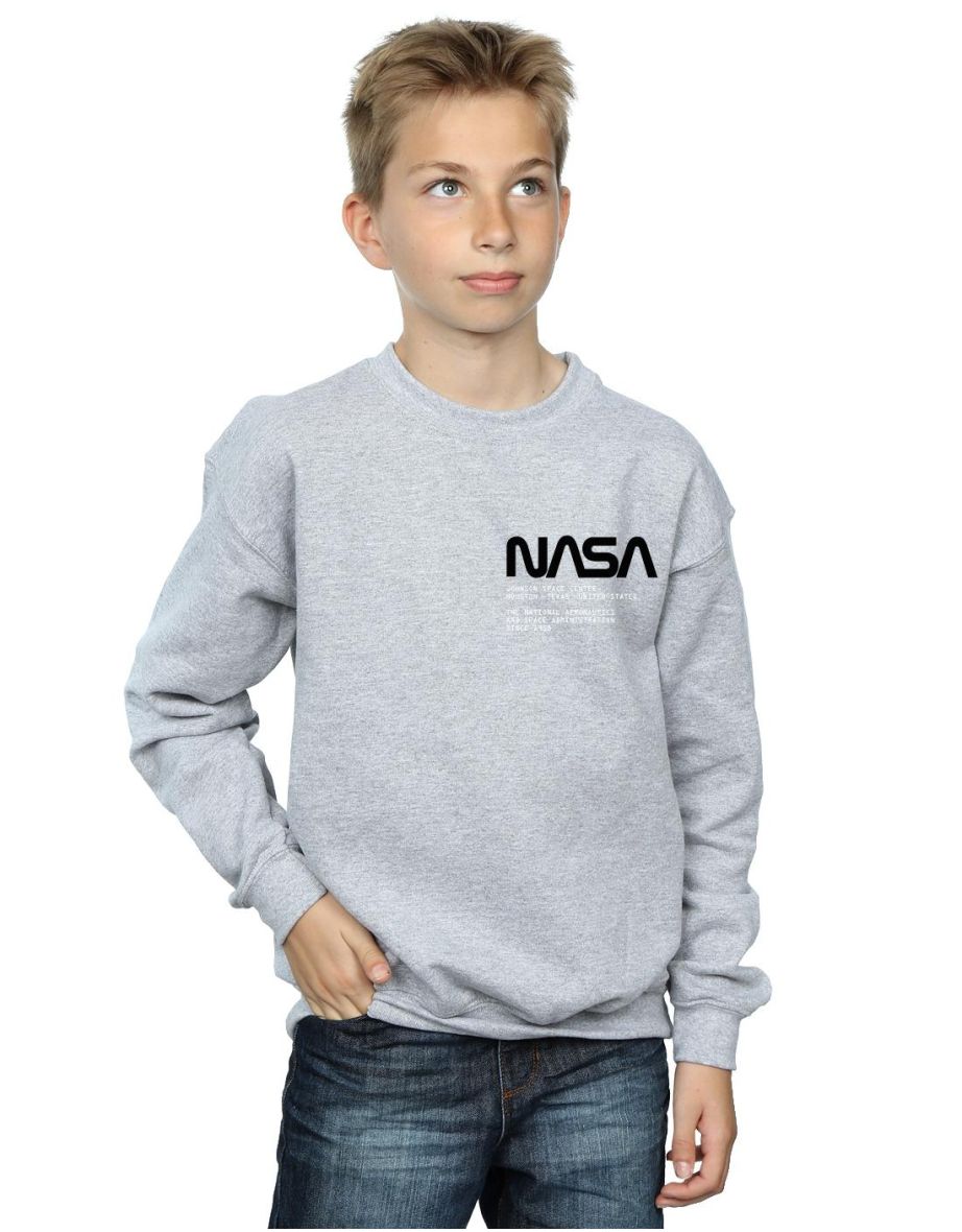 Nasa print sweatshirt deals