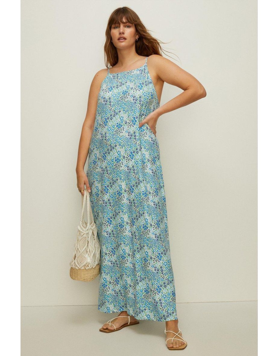 Trapeze maxi 2025 dress plus size