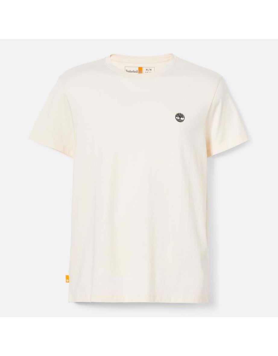 Men's Timberland Dustan River Short Sleeve T-Shirt in White - 4