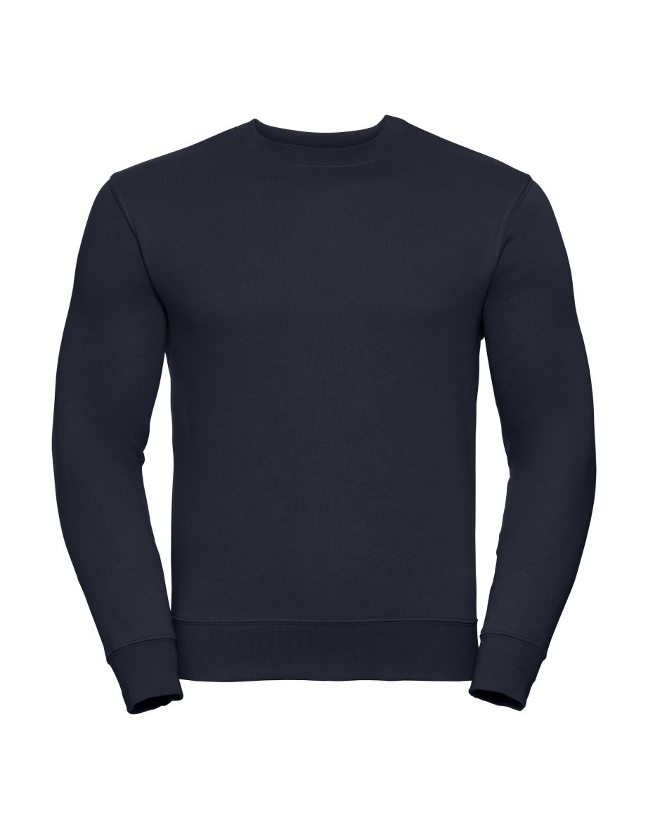 Russell Mens Authentic Sweatshirt (Slimmer Cut) - French Navy