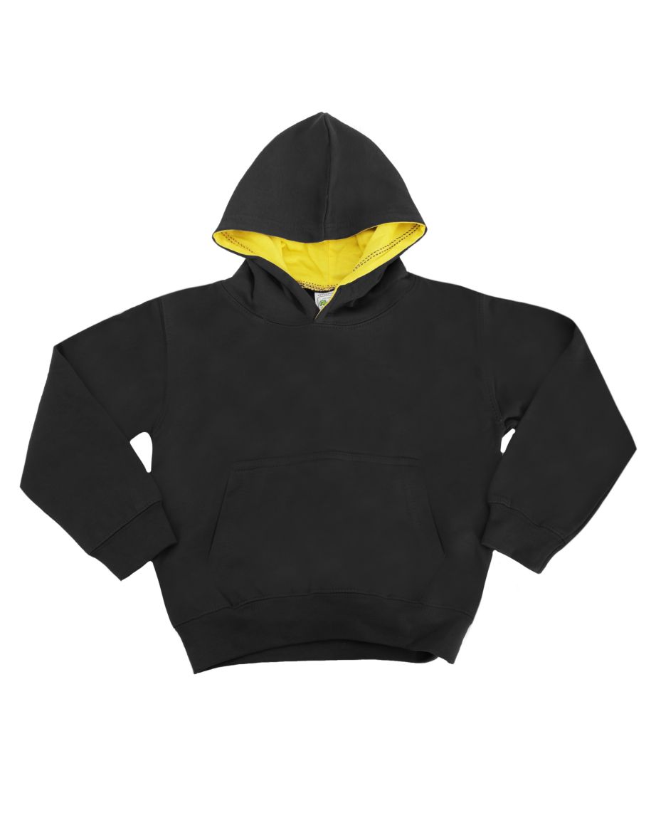 Kids black hooded sweatshirt hotsell