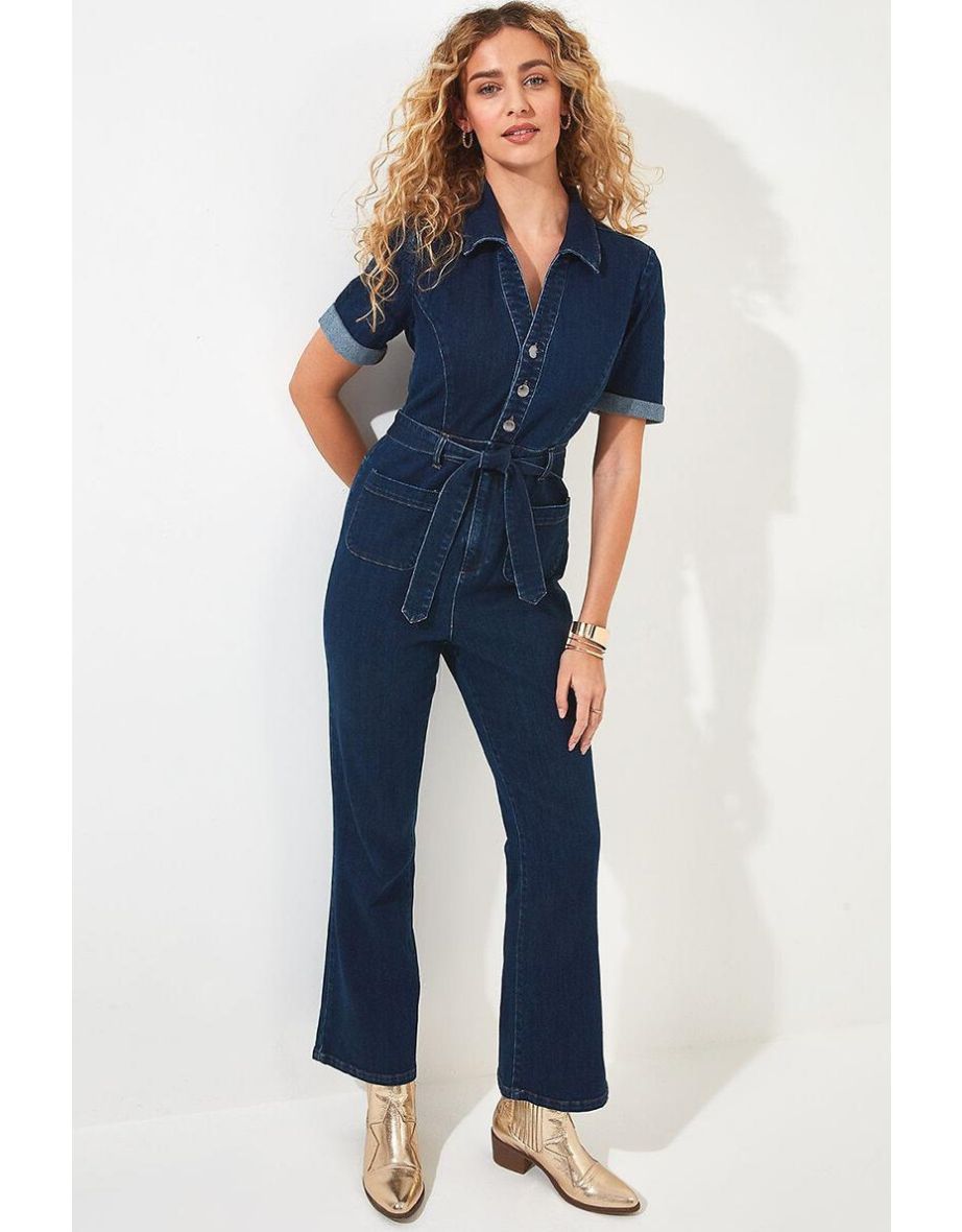 Dixie Denim Bootcut Jumpsuit