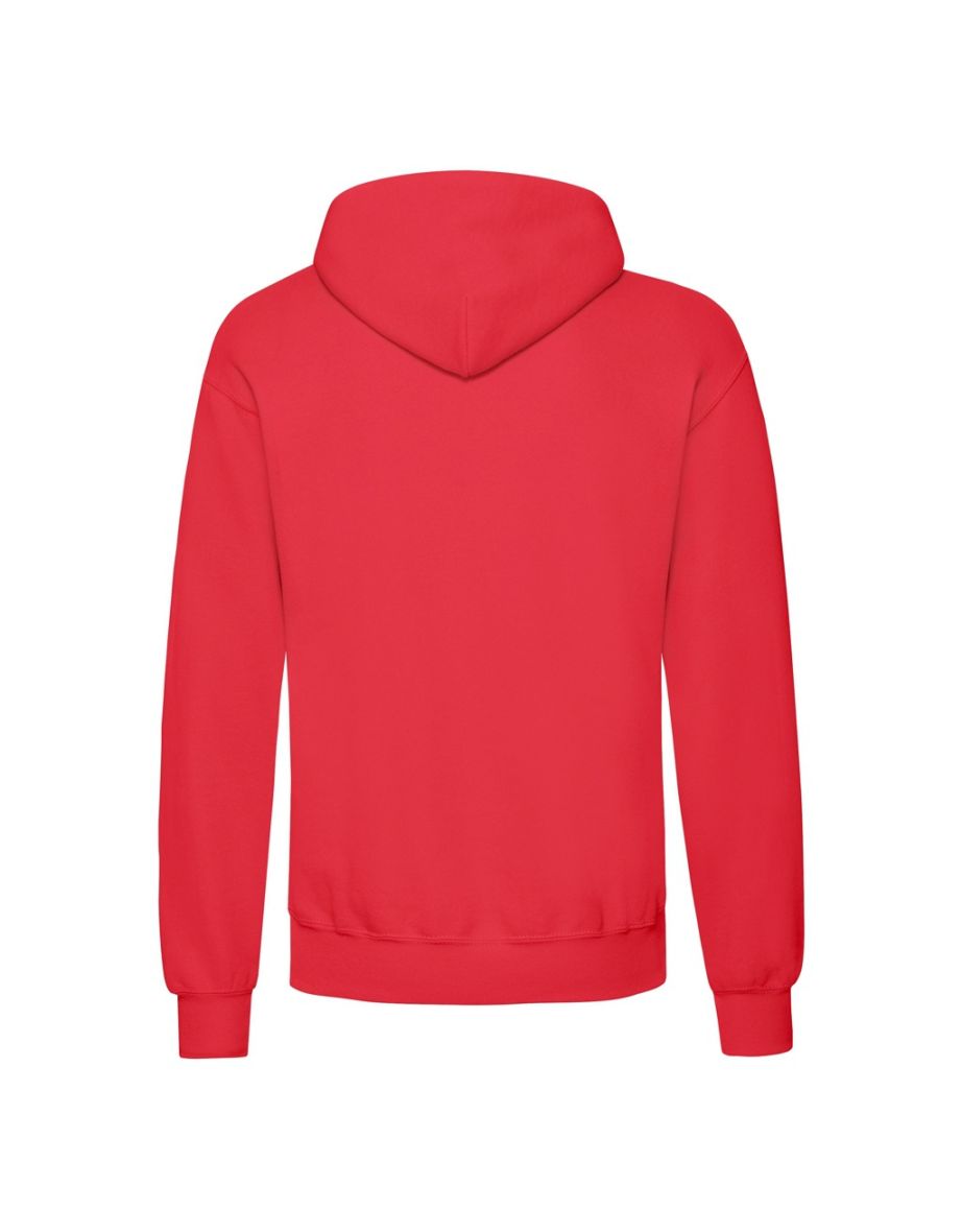 Fruit Of The Loom Adults Classic Hooded Sweatshirt - Red - 1