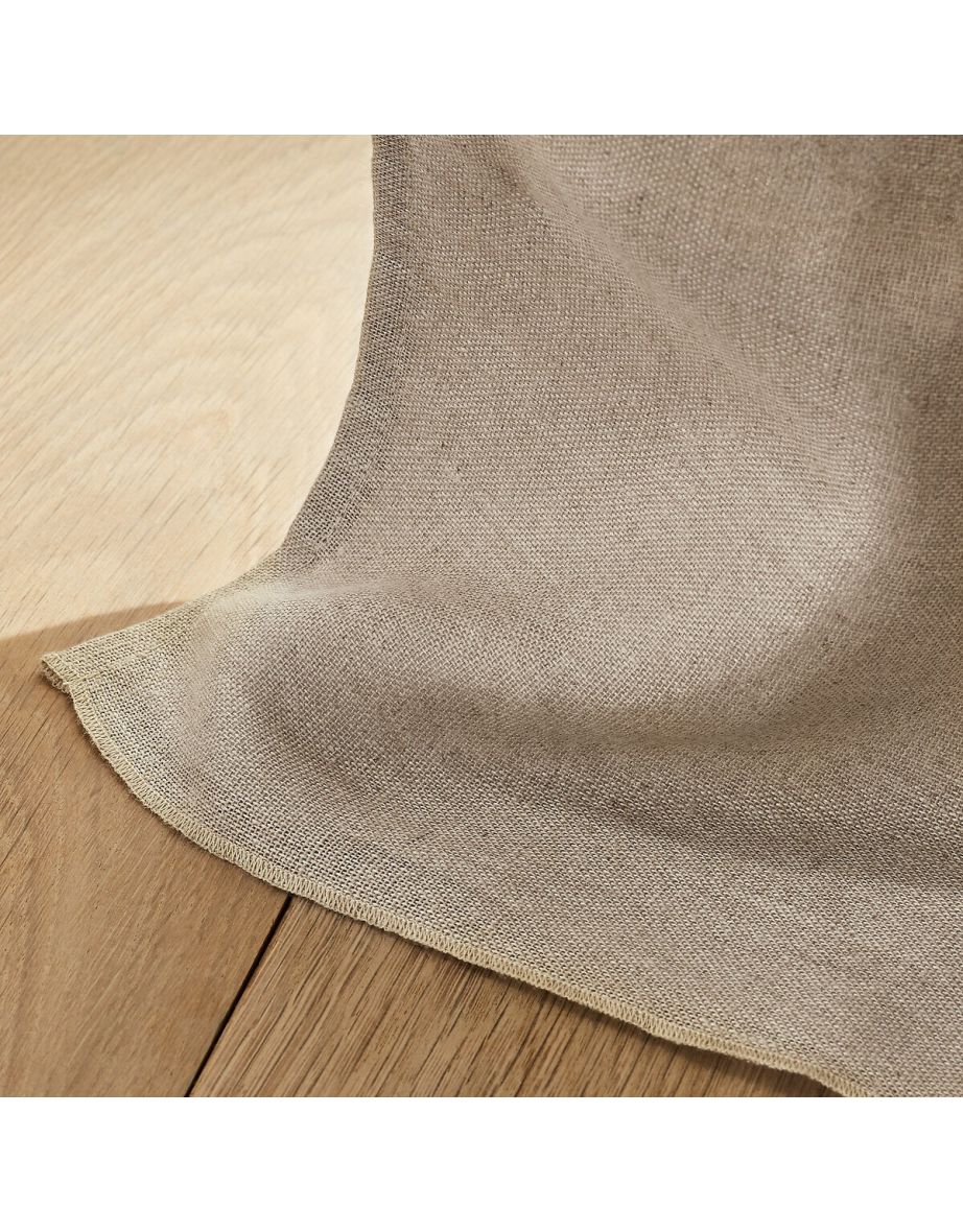 Colin Linen Curtain with Cotton Lining - 2