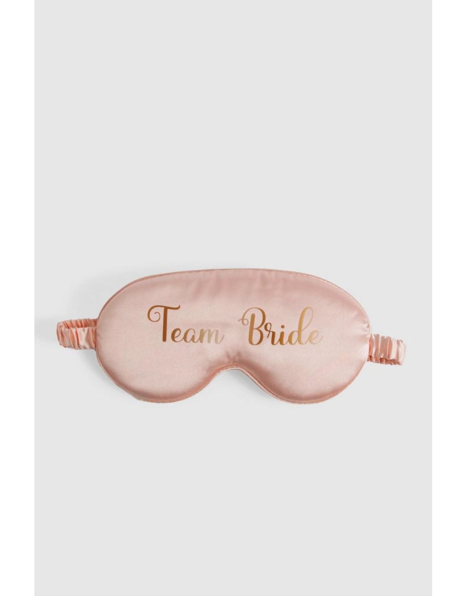 Team Bride Eye Mask