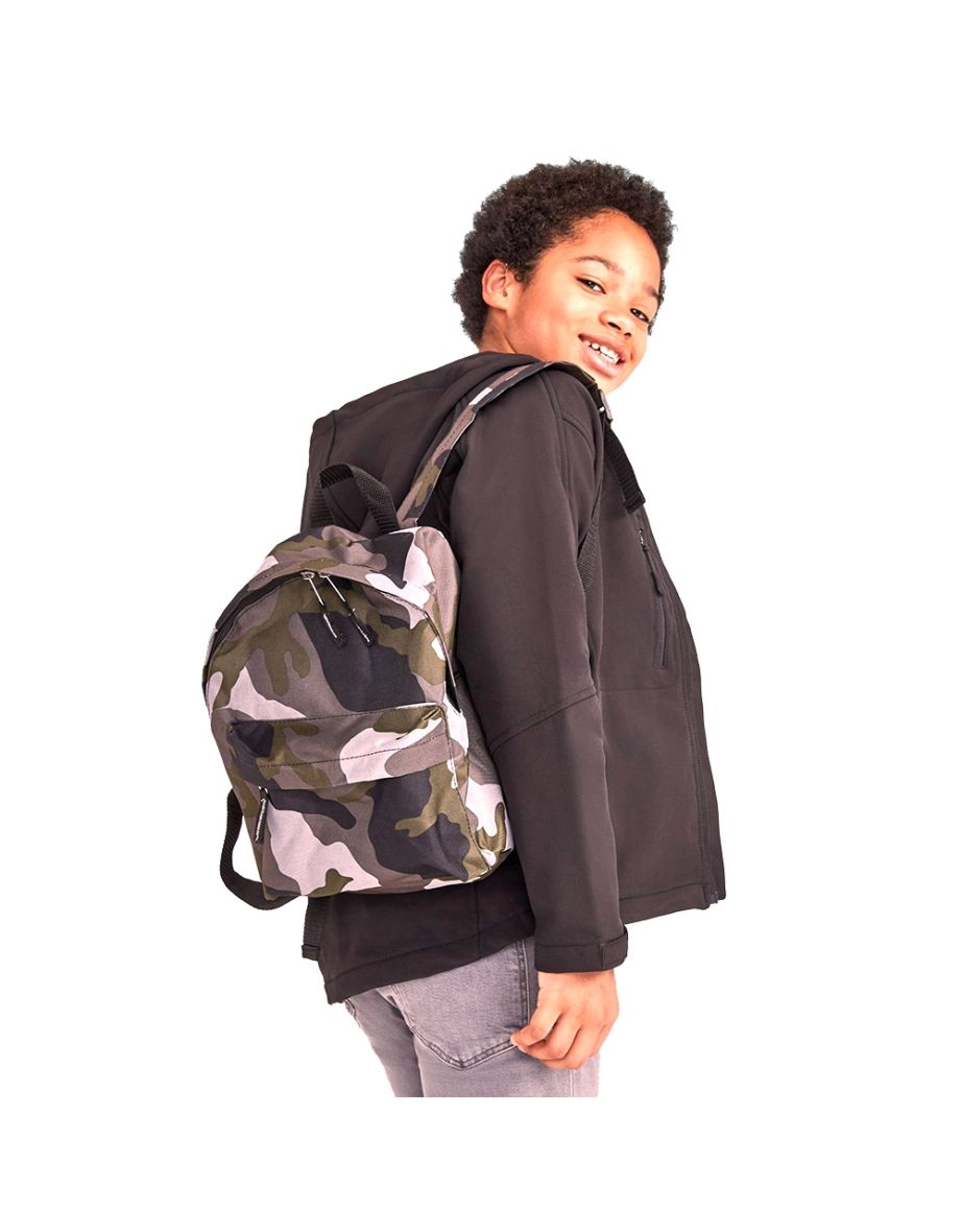 SOLS Kids Rider School Backpack / Rucksack - Camouflage - 2